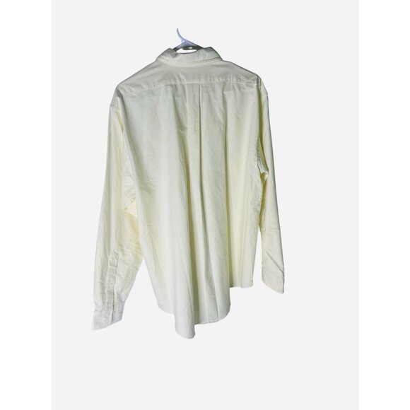 Brooks Brothers Shirt Mens Large Yellow Button Down Long Sleeve NEW W/TAGS - Picture 4 of 6